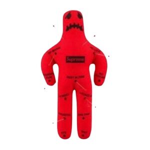 Supreme Box Logo Red Voodoo Doll